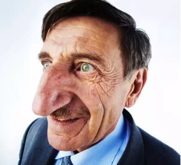 Meet The Man With The Longest Nose In The World (Photos)